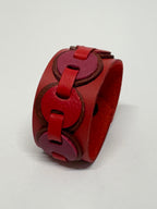 Kindness Bracelet. Rojo y fucsia