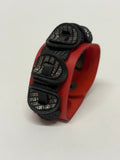 Jolliness Bracelet. Rojo y negro