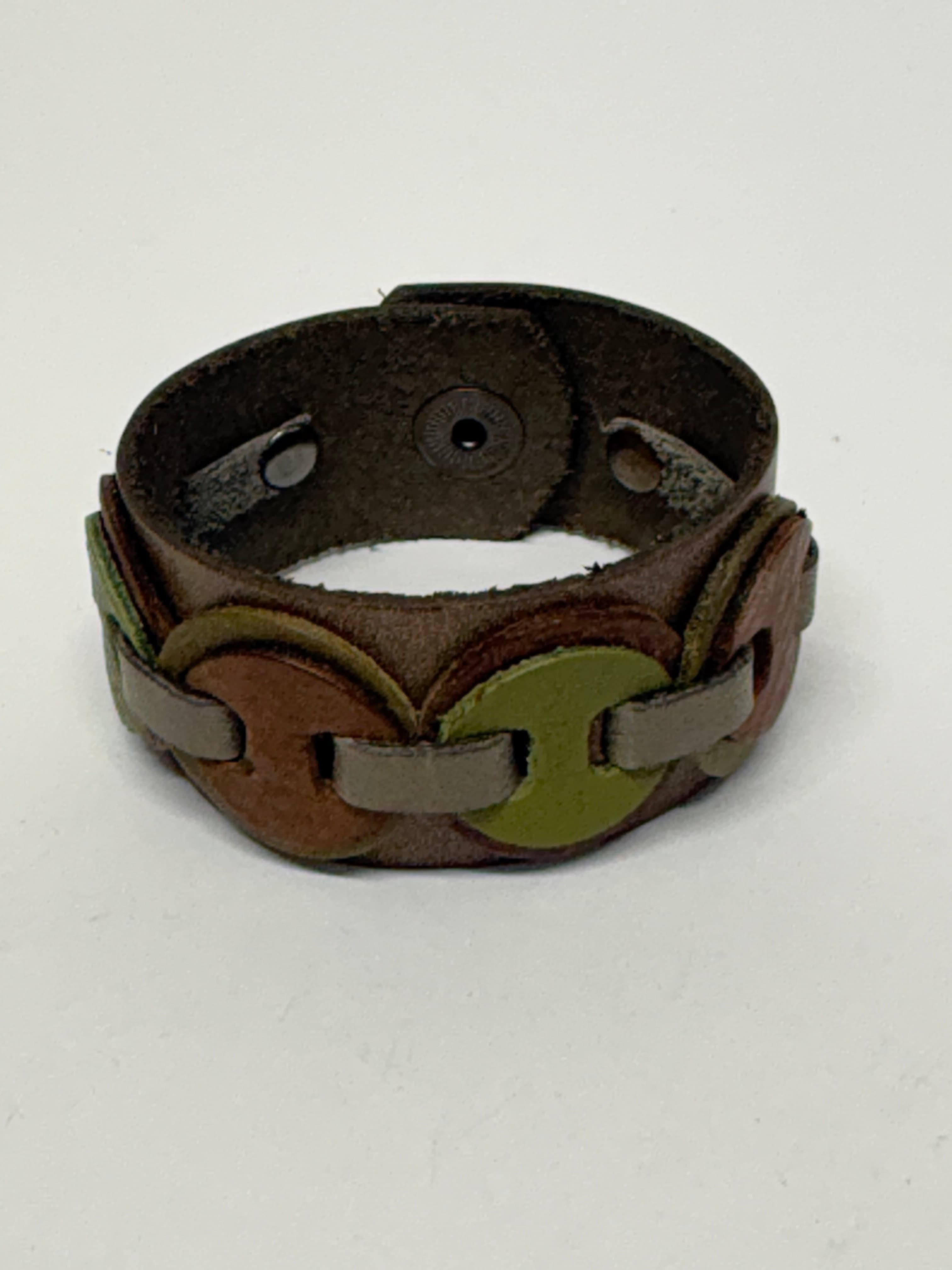 Kindness Bracelet. Taupe y verdes